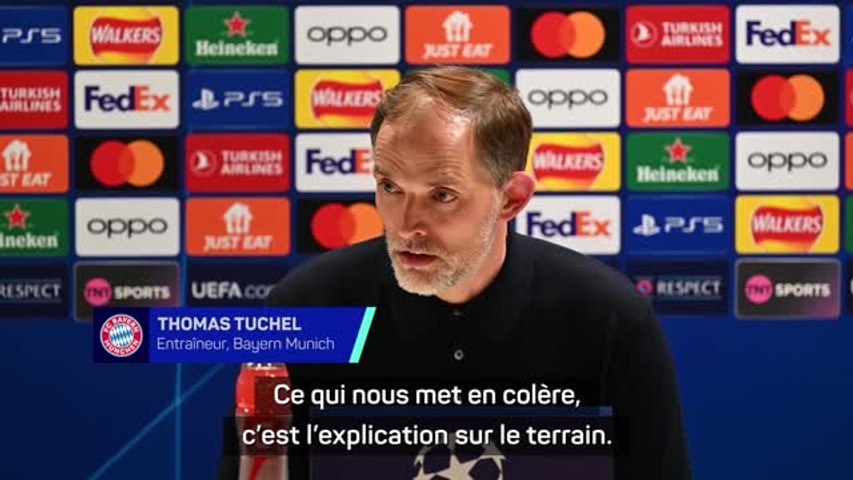 Thomas Tuchel hurle contre l'arbitrage : 