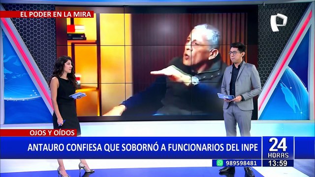 Escándalo: Antauro Humala confiesa haber sobornado a funcionarios del INPE
