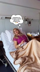 Στο νοσοκομείο η Ιωάννα Τούνη - Το βίντεο από το κρεβάτι του πόνου