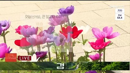 [날씨] 비 소식 없는 포근한 선거일…큰 일교차 주의