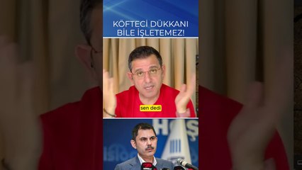 MURAT KURUM “KÖFTECİ DÜKKANI” BİLE İŞELETEMEZ! #shorts