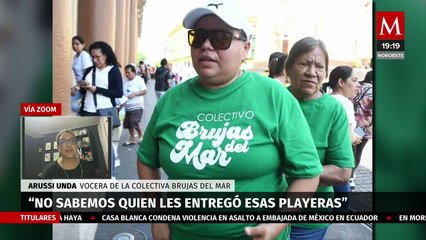 Brujas del Mar enfatizó que quienes se manifestaron a favor de Nahle hicieron un uso indebido de su nombre