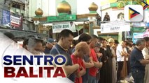Mga kapatid nating Muslim, nagtipon sa isang Mosque sa Quiapo, Maynila ngayong Eid’l Fitr