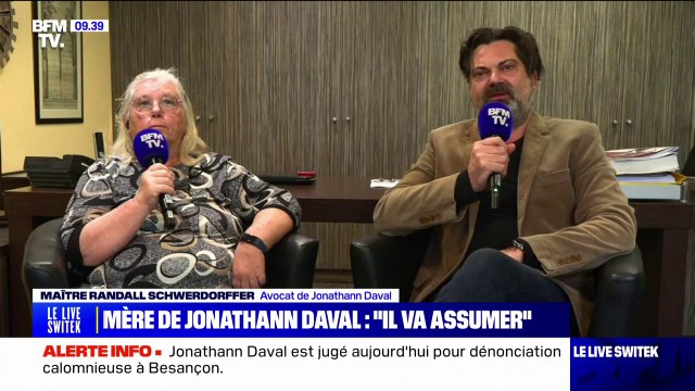 Il s'est excusé plusieurs fois auprès de sa belle-famille : l'avocat de Jonathann Daval s'exprime sur BFMTV