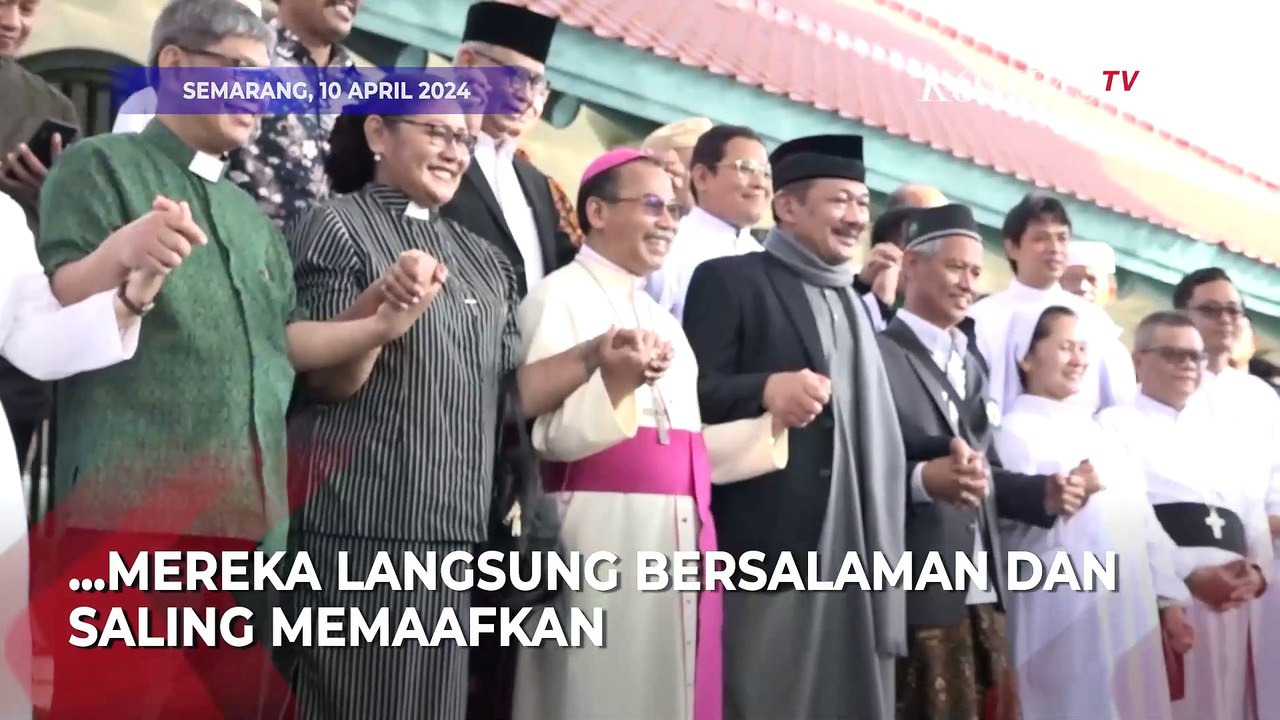 Uskup Agung Semarang Mgr. Robertus Rubiyatmoko Sambangi MAJT Sampaikan Selamat Idulfitri