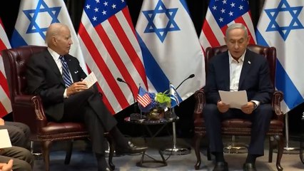 Biden cree que Netanyahu está cometiendo un error en la Franja de Gaza