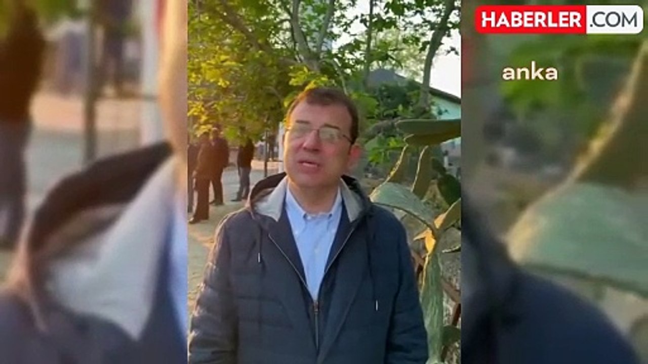 İBB Başkanı Ekrem İmamoğlu Ramazan Bayramı'nı kutladı