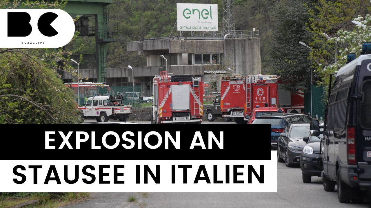 Italien: Mehrere Tote bei Explosion an Stausee