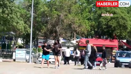 Burhaniye'de Deniz Sezonu Erken Açıldı