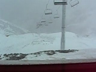 tempete telesiege Moneul 2 valmeinier