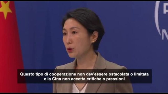 Ucraina, Pechino: non tolleriamo critiche o pressioni sui legami con la Russia