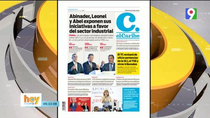 Titulares de prensa dominicana miércoles 10 de abril 2024 | Hoy Mismo