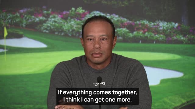 Tiger believes he 'can get one more' Masters title