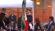 172 anni della Polizia di Stato, gli onori alla bandiera del Corpo
