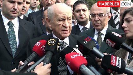 Bahçeli, İYİ Parti'deki kurultay sürecini değerlendirdi