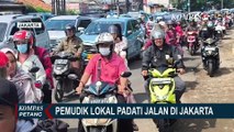 Warga Perumahan Duta Kranji Bekasi Gelar Tradisi Halalbihalal di Jalan