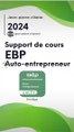 Support de cours EBP Auto-entrepreneur 2024