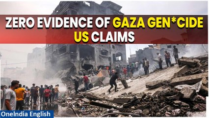 US Rejects Gaza Genocide Claims Citing Zero Evidence, Asks Israel for Ongoing Aid Support| Oneindia