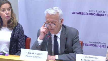 Patrick Martin "confirme" l'échec des négociations sur l'emploi des seniors
