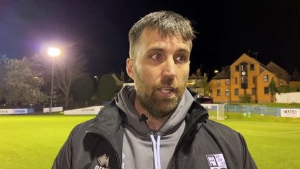 Farnham Town manager Paul Johnson post-Fleet Town