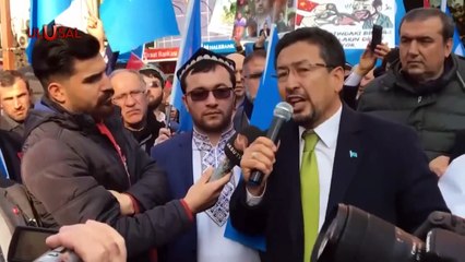 Diyanet İşleri Başkanı Ali Erbaş da "Doğu Türkistan" kışkırtmasına katıldı