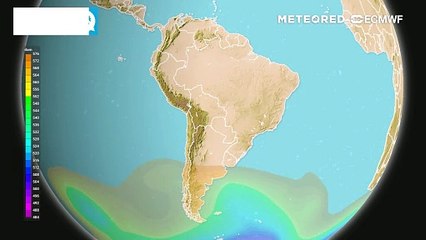 Download Video: Baja segregada dejará fuertes lluvias sobre el norte de Chile