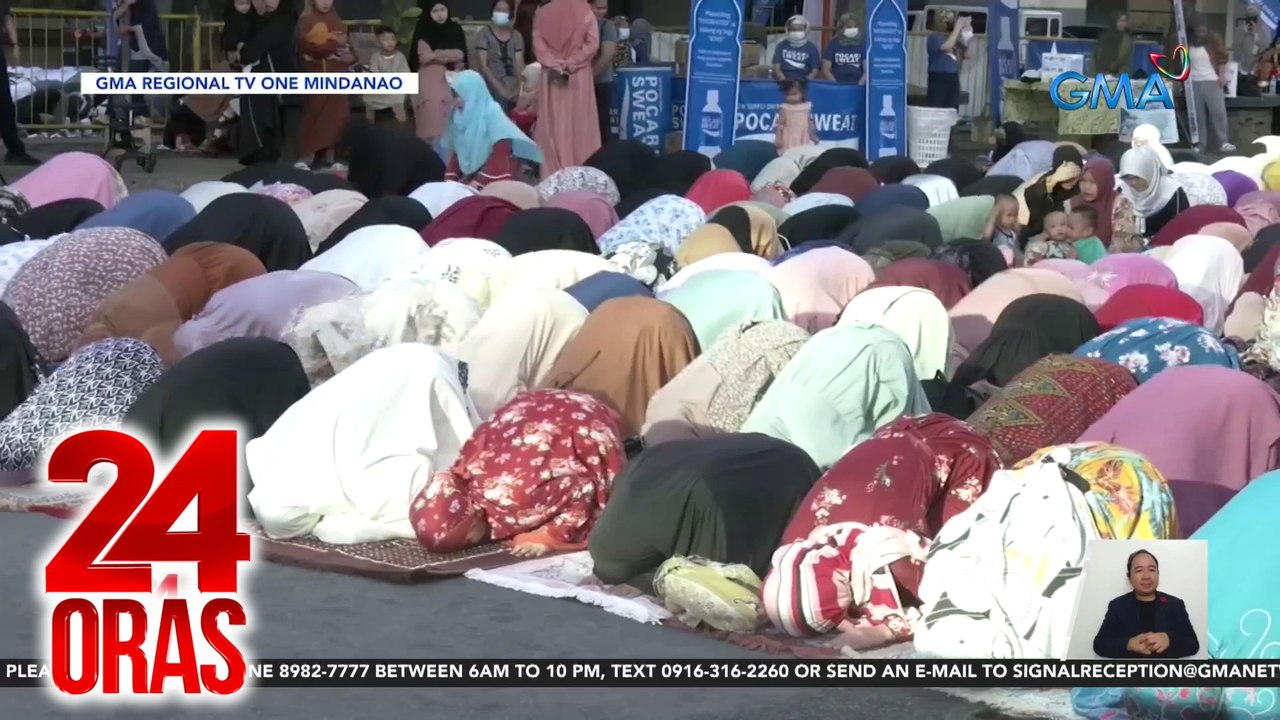 Eid'l Fitr, ipinagdiwang ng mga Muslim sa iba't ibang bahagi ng bansa | 24 Oras