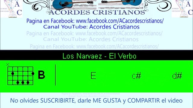 El Verbo - Los hnos Narvaez Acordes Guitarra