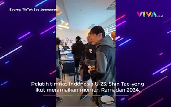 Kocak, Shin Tae-yong Dipanggil Haji Lulung saat Bagi THR