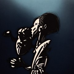 Usain Jewel brille lors de son spectacle Coloré avec Marine Blue