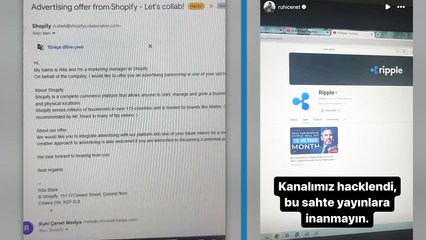 Ünlü Youtuber Ruhi Çenet kanalının nasıl çalındığını anlattı