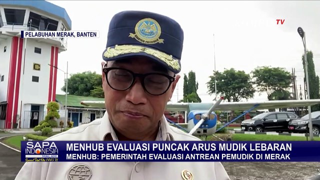 Menhub Evaluasi Puncak Arus Mudik Lebaran: Yakin Akan Lebih Lancar