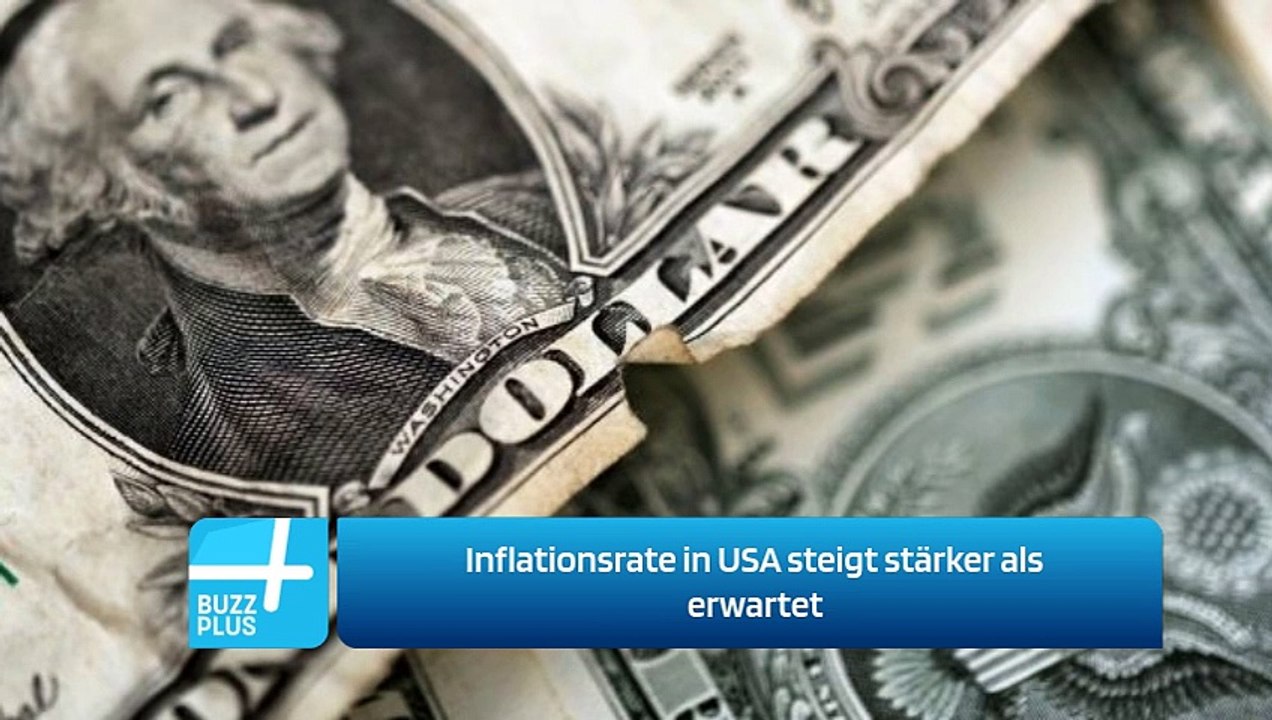 Inflationsrate in USA steigt stärker als erwartet
