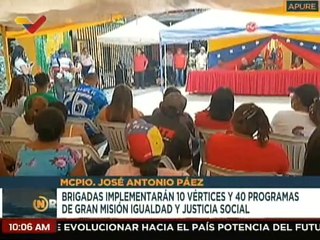 En Apure juramentan Brigadas Territoriales para resguardo de la población vulnerable de Guasdualito