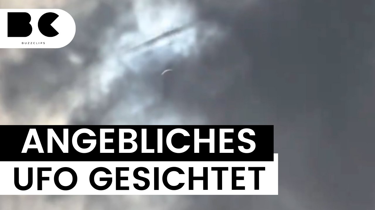Ufo-sichtung? videos gehen auf x viral