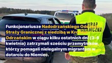SG zatrzymała Ukraińca, który przewoził nielegalnych migrantów