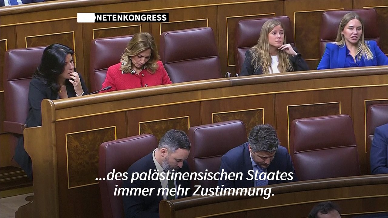 Sanchez: 'Spanien ist bereit, palästinensischen Staat anzuerkennen'