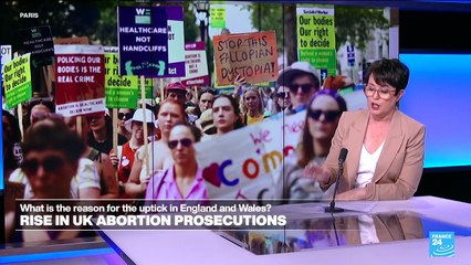What is the reason for the rise in UK abortion prosecutions?