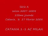 07 SA25 CATANIA AC MILAN 1-1