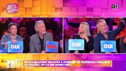 Nicole Belloubet réfléchit à interdire les téléphones portables au collège