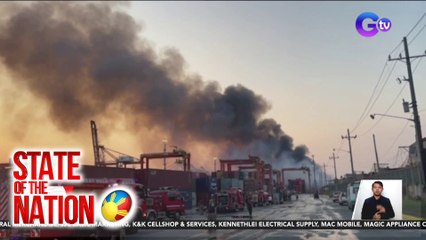 Sunog sa Brgy. Isla Puting Bato, umabot sa Task Force Alpha; 3, sugatan | SONA