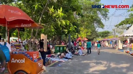 Pantai Ancol Diserbu Ribuan Pengunjung saat Libur Panjang Lebaran