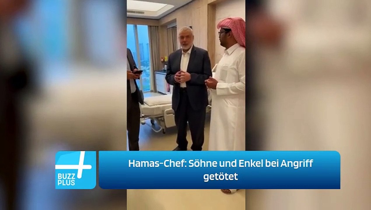 Hamas-Chef: Söhne und Enkel bei Angriff getötet
