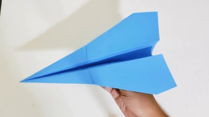 How to fold a paper airplane to fly forever