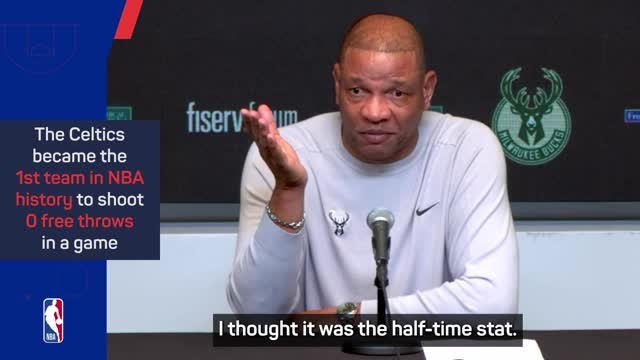 'That's crazy' - Rivers stunned as Celtics-Bucks makes NBA history