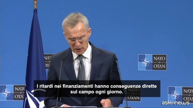 Soltenberg (Nato): l'Ucraina ha bisogno di difese aeree e munizioni