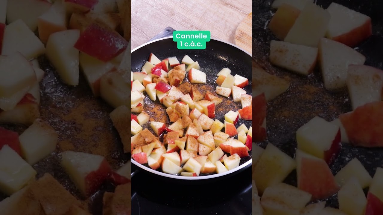 Gaufres croustillantes pommes-cannelle | 750g