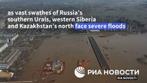 Water levels rise in flooded Russian city of Orenburg