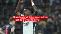 El gesto de Vinicius en el error de Lunin más criticado