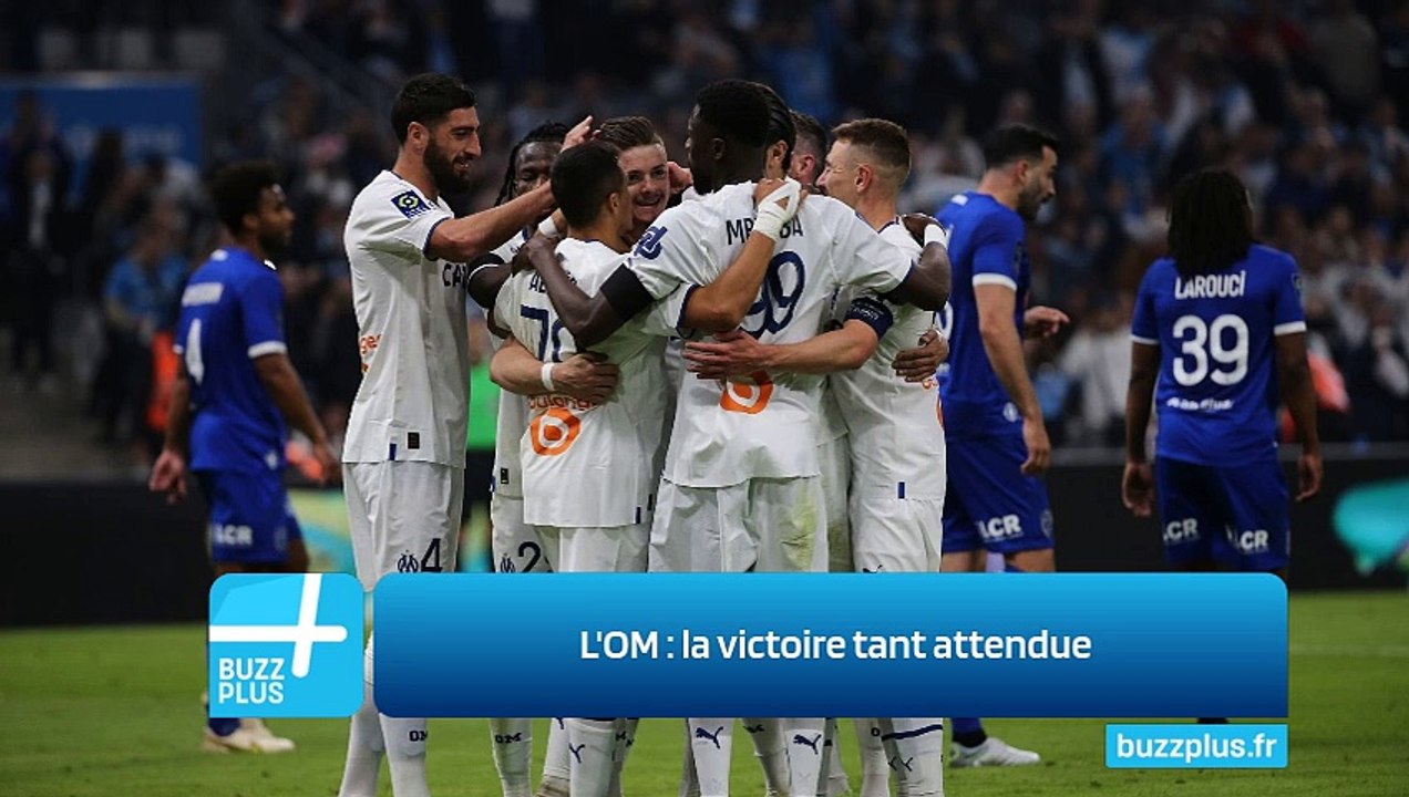 L'OM : la victoire tant attendue